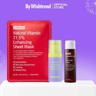1 kem dưỡng vitamin A-mazing Bakuchiol Night Cream 10g+ 1 toner mandelic 30ml + 1 mask  Natural Vitamin 2