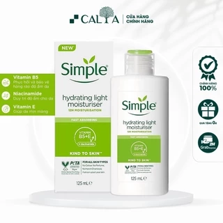 Kem Dưỡng Ẩm Simple Phục Hồi, Dưỡng Ẩm Cho Da Nhạy Cảm - Simple Hydrating Light Moisturiser 125ml