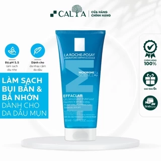 Sữa Rửa Mặt La Roche Posay Cho Da Dầu Mụn, Nhạy Cảm - Effaclar Purifying Foaming Gel 50ml