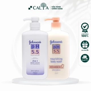 Sữa Tắm Johnson PH 5.5 Cho Người Lớn Dưỡng Ẩm Mịn Màng 750ml