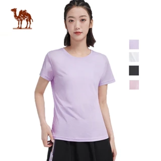 Áo thun CAMEL CROWN thể thao chất liệu nhanh khô cao cấp cho nữ