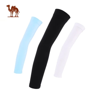 Găng cánh tay CAMEL CROWN bằng lụa lạnh chống nắng / tia UV cho nam và nữ
