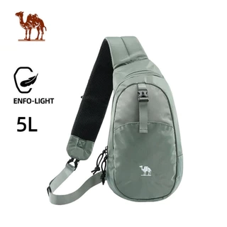 Túi đeo chéo nam chống nước CAMEL CROWN 5L, Túi ngực nhẹ