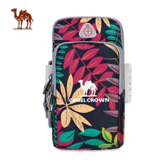 Túi Đựng Điện Thoại CAMEL CROWN Đeo Cánh Tay Khi Chạy Bộ Thể Thao