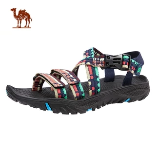 Xăng đan đi bộ đường dài cỡ lớn dành cho nữ CAMEL CROWN Dép thể thao hở mũi ngoài trời cho dép đi bộ mùa hè