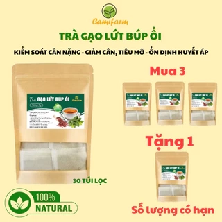 Trà gạo lứt búp ổi Camifarm hỗ trợ giảm cân, thanh lọc cơ thể, mát gan, giảm mỡ máu, ngừa tiểu đường