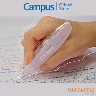 Băng Xoá Kéo Nhỏ Gọn Kusumi 5mmx6m Đầu Thép Không Gỉ & Refill Made In Japan Chính Hãng Campus