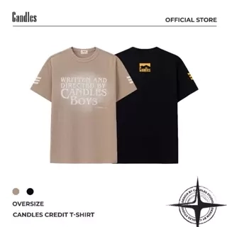 Áo thun Candles Credit Oversize Tee Unisex
