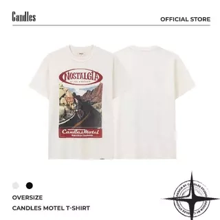 Áo Thun Candles Motel Oversize Tee Unisex