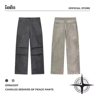 Quần Gió Candles Seekers of Peace Straight Unisex