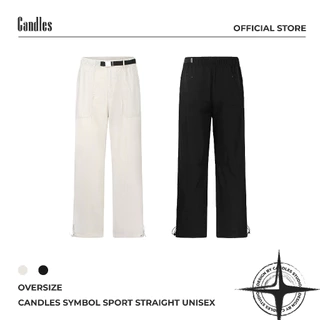 Quần Gió Candles Symbol Sport Straight Unisex