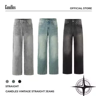 Quần Jeans Candles Vintage Straight Unisex
