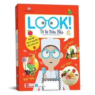 Bộ 3 cuốn sách - Look! Tớ là đầu bếp - kỹ sư - nhà khoa học