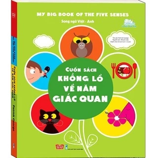 Sách - Cuốn sách khổng lồ về năm giác quan - My big book of the five senses