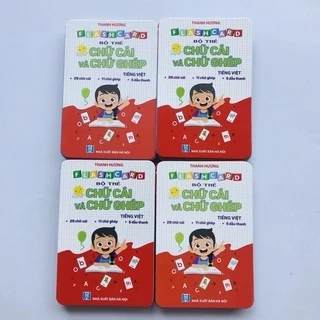 Sách - Flashcard 42 Thẻ Chữ Cái Và Chữ Ghép Đánh Vần Tiếng Việt