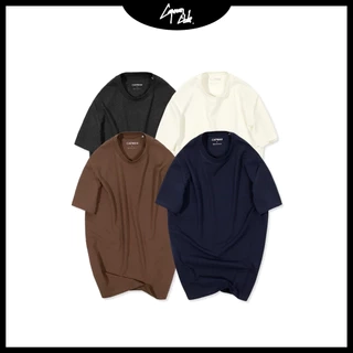 Áo thun nam trơn CAPMAN CLUB tay ngắn cổ tròn basic , vải cotton thấm hút phom regular fit