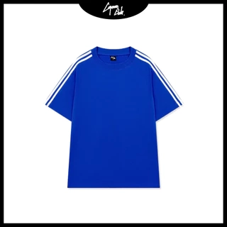 Áo thun phom rộng 3 SỌC raglan CAPMAN CLUB, áo phông unisex local brand trẻ trung, thoải mái