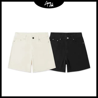 Quần short jean nam POKER phom rộng CAPMAN CLUB, trên gối trẻ trung thoải mái