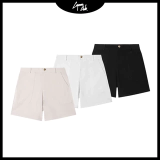 Quần short nam KAKI phom rộng CAPMAN CLUB, quần đùi trên gối lưng đai thun co giãn, trẻ trung