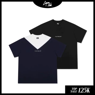 Áo thun Boxy Tee CONTOUR dáng lửng phom rộng CAPMAN CLUB, trẻ trung thoải mái