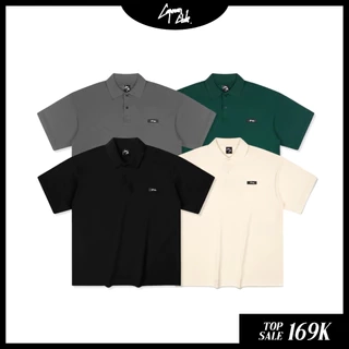 Áo thun polo nam EROL phom rộng basic CAPMAN CLUB, trẻ trung thoải mái