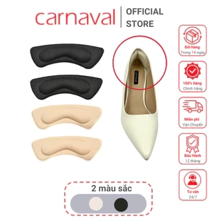 Miếng lót giày nữ Carnaval siêu êm ái, bảo vệ gót chân và mang lại cảm giác thoải mái tuyệt đối.