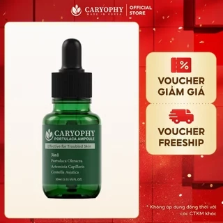 Tinh chất giảm mụn mờ thâm Caryophy Portulaca Ampoule 30ml