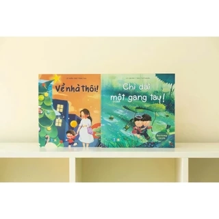 Sách - Nhà Ở Trong Tim Con (Combo 2 Cuốn Về Nhà Thôi Và Chỉ Dài Một Gang Tay / Lẻ Cuốn) - Lionbooks