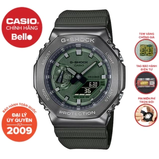 Đồng hồ Dây nhựa Nam Casio G-Shock GM-2100-1ADR chính hãng bảo hành 5 năm Pin trọn đời