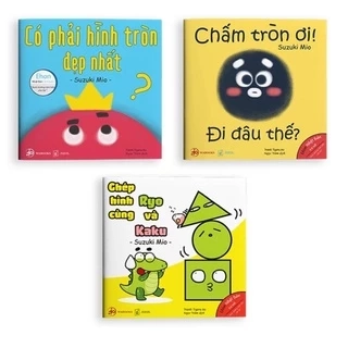 Sách - Combo Sự kỳ diệu của hình khối - Ehon Nhật Bản cho bé 0 - 6 tuổi