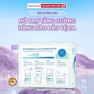 Bộ Chăm Sóc Da 4 Bước Tăng Cường Hàng Rào Bảo Vệ Da & Cấp Ẩm Low pH Miniature Kit