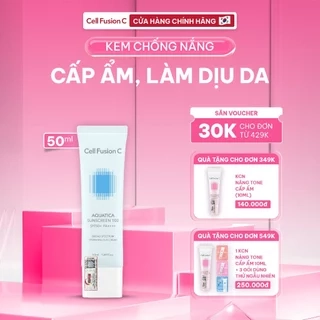 Kem Chống Nắng Cấp Ẩm & Dịu Da Cell Fusion C Aquatica Sunscreen 100 SPF 50+/PA++++