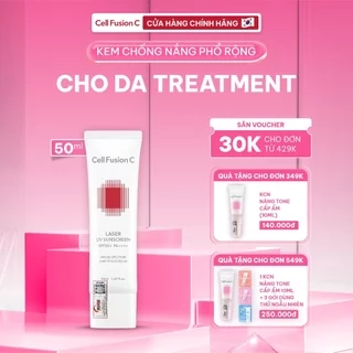 Kem Chống Nắng Phổ Rộng Cho Da Treatment Cell Fusion C Laser UV Sunscreen SPF50+ PA++++