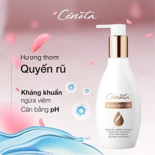 (Che tên) Dung dịch vệ sinh phụ nữ Cenota làm sạch dịu nhẹ, hương nước hoa Pháp, ddvs hỗ trợ làm hồng, se khít
