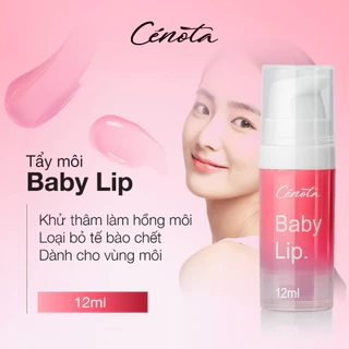 Gel Tẩy Da Chết Môi Sủi Bọt Cenota Baby Lip Khử Thâm, Làm Hồng Môi 12ml
