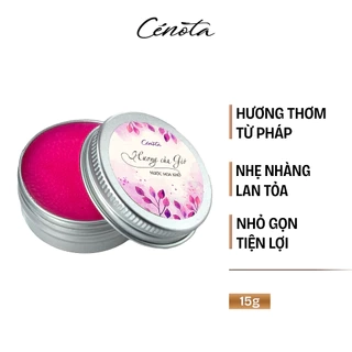 Nước Hoa Khô Cenota Hương Của Gió Nhẹ Nhàng Lan Tỏa 15g
