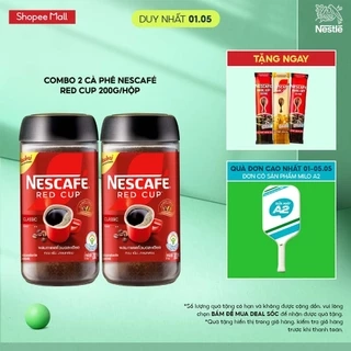 Combo 2 Cà phê Nescafé Red Cup 200g/hộp