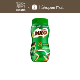 Thức uống lúa mạch Nestlé Milo nguyên chất 400g (hũ nhựa)