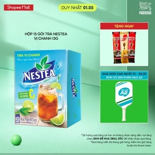 Trà NESTEA vị Chanh (Hộp 15 gói x13g)