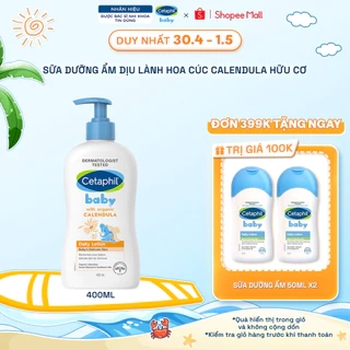 Sữa dưỡng ẩm dịu lành cho bé CETAPHIL BABY DAILY LOTION DAILY 400ML