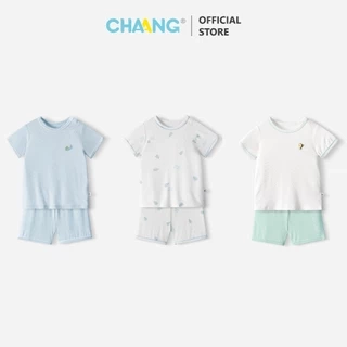 Bộ quần áo cộc cúc vai Bloom cho bé gái và bé trai