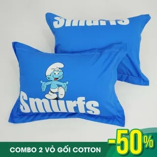 Combo 2 Vỏ Gối Cotton