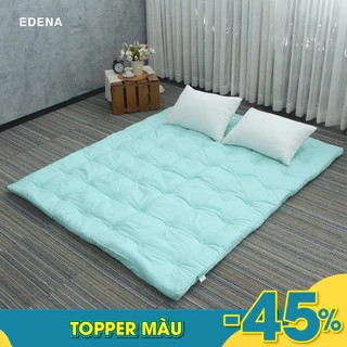 Topper Edena phiên bản màu Xanh Ngọc, êm ái, bồng bềnh, như ngủ khách sạn 5 sao
