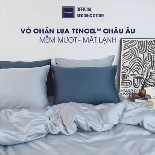 Vỏ chăn lụa 100% Tencel tự nhiên Changmi Bedding nhập khẩu Châu Âu chính hãng mềm mượt và mát lạnh