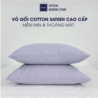 Vỏ Gối 100% Cotton Sateen Changmi Bedding cao cấp mềm mịn và thoáng mát - 1 cái