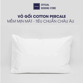 Vỏ gối nằm Changmi Bedding 100% Cotton Percale bền, thoáng mát và mềm mại. Chuẩn khách sạn 5 sao