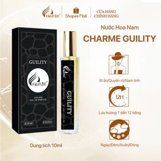 Nước Hoa Nam CHARME GUILITY PHIÊN BẢN 2024 100ml Lưu Hương Lâu, Bí Ẩn, Lịch Lãm, Chính Hãng