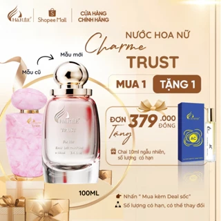 Nước Hoa Nữ CHARME TRUST 100ml BẢN MỚI 2024, Hương Hoa Cỏ Trái Cây, Tươi Mát, Lưu Hương Lâu
