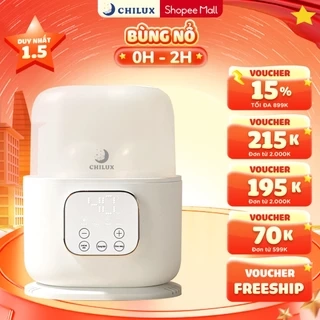 Máy hâm sữa Chilux H5 - Điều chỉnh nhiệt độ thông minh, an toàn, tiện lợi