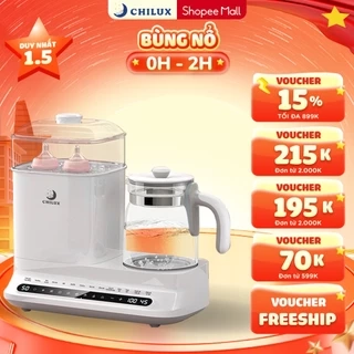 Máy tiệt trùng sấy khô hâm sữa Chilux C1 - Bảo hành 2 năm chính hãng, miễn phí vận chuyển toàn quốc